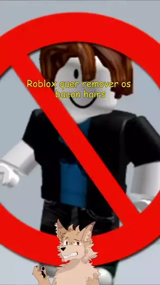 Roblox REMOVEU os Bacon Hair? 