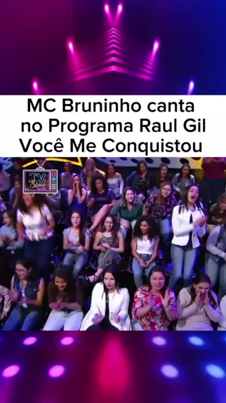 mc bruninho jogo do amor programa raul gil