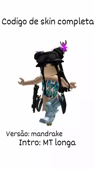 nome de skins mandrakes para roblox