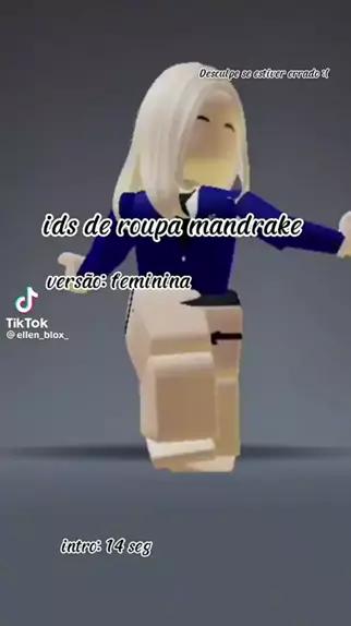 skin de roblox mandrake feminino｜Pesquisa do TikTok