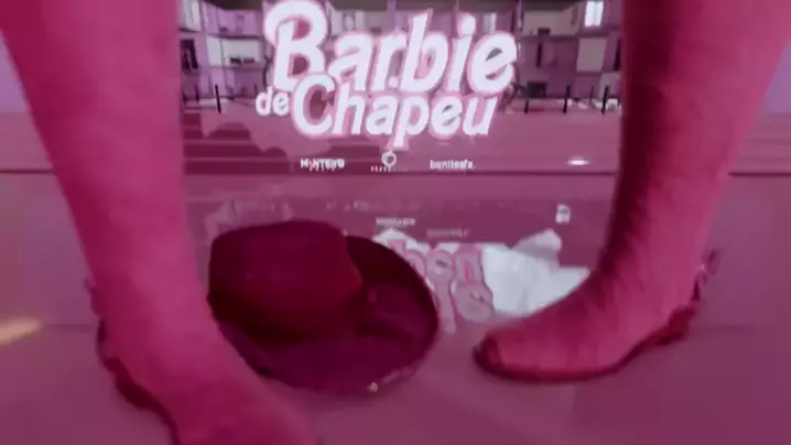 Aprendam a letra da “Barbie de Chapéu”. 📝🎶 #barbiedechapeu #fyp #vir
