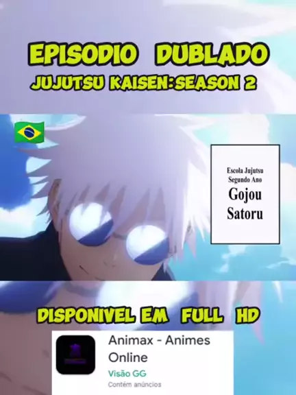 JUJUTSU KAISEN 2ND SEASON (DUBLADO) - EPISÓDIO 2 PRIMEIRA PARTE