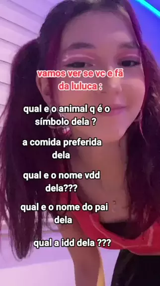 Pin em eu amo a luluca