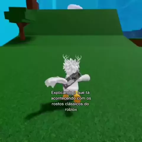 Como usar os rostos animados no Roblox 