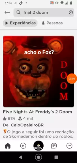 Roblox - Five Nights At Freddy's Doom