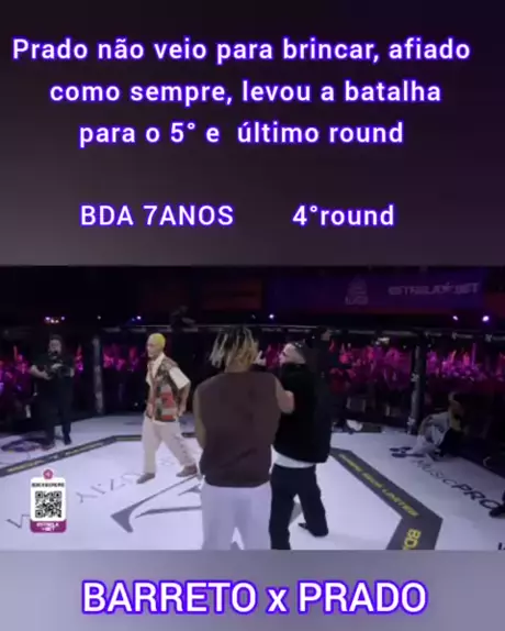 FATALITY DA NOITE) GURI, BARRETO E NOVENTA X PRADO, MAGRÃO E JHONY