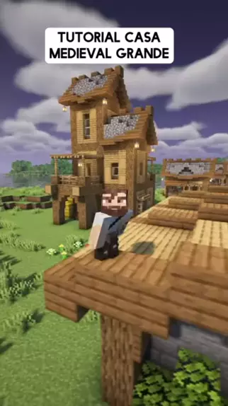 idéias de casa medieval para o seu Minecraft #minecraft #tutorial