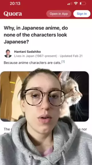 anime characters look like cats