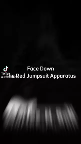 The red jumpsuit on sale apparatus face down lyrics