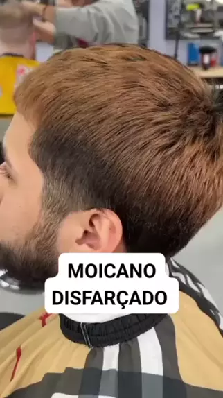 Moicano disfarçado #moicano #barbershop #CorteDeCabelo