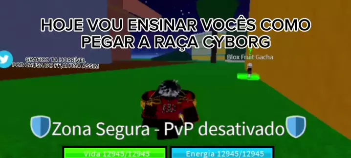 COMO PEGAR a RAÇA CYBORG No BLOX FRUITS