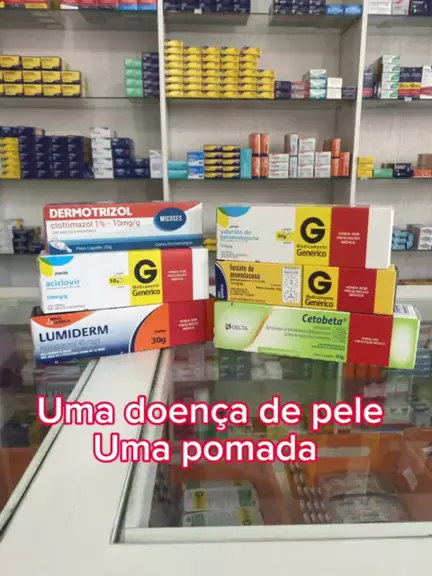 MELHOR POMADA PARA TRATAMENTO DE DERMATITES E MICOSES…🤩😱 #farmacia #