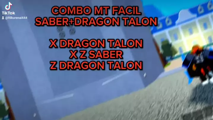 combo de ice dragon talon e sabre