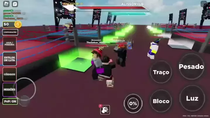 Novo jogo de boxe no Roblox - Jogo de boxe sem título (Roblox