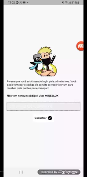 Mineblox: ENSINANDO COMO BOTAR O CODIGO NO MINEBLOX 