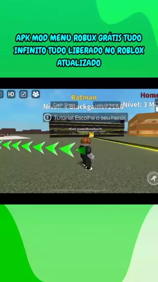 HOJE! - NOVO MOD APK ROBLOX - MOD MENU ROBUX INFINITOS - MOD APK ROBLOX - ROBUX  INFINITOS - ROBUX 