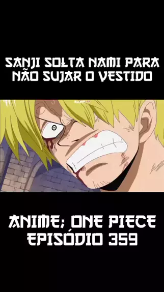 SANJI SE LIVRANDO DO TRAJE GERMA #fy #fyy #foryou #foryoupage