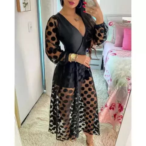 vestido com manga longa para casamento