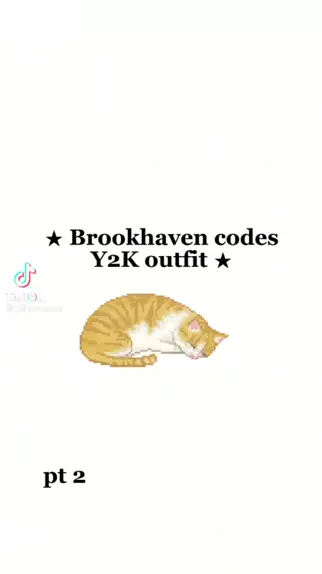 ids de y2k de brookhaven code outfits girl