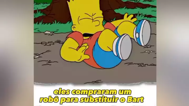 simpsons bart foi robo