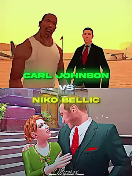 NIKO BELLIC vs CARL JOHNSON