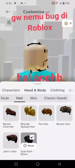 John's Hair - Roblox