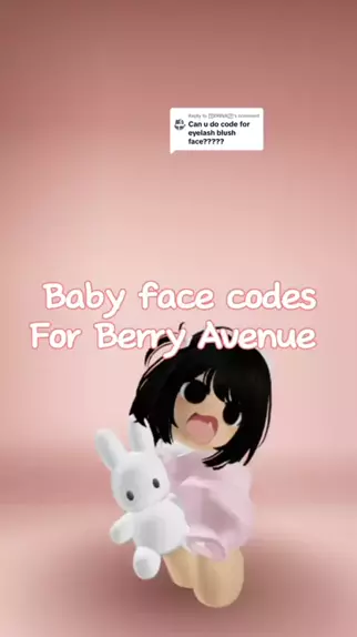 ↷ˊ ❀ Berry avenue face codes!