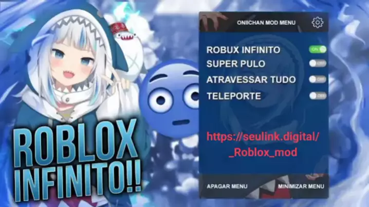 MOD MENU ROBUX GRÁTIS TUDO INFINITO TUDO LIBERADO NO ROBLOX ATUALIZADO -  LINK DIRETO 