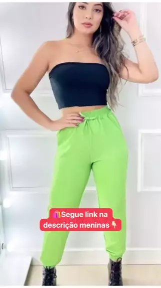 Calça Jeans Feminina com Lycra Cós Alto Cintura Alta Levanta
