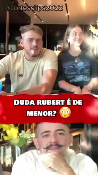 Qual a idade de Duda Rubert? #fyp #fy #clipsdoduarte #viralvideo #vira