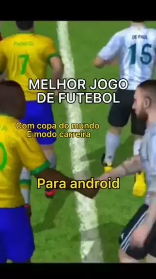 melhor jogo de futebol para celular com modo carreira