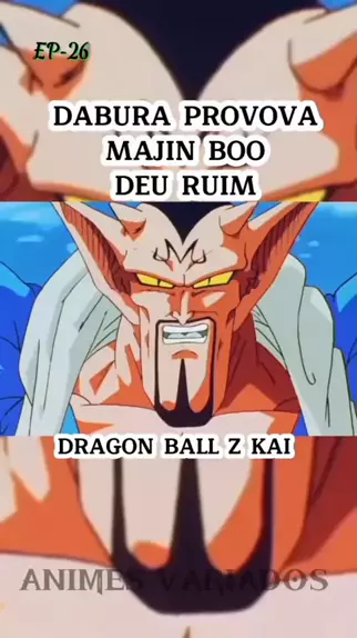 dragon ball majin boo dabura come dabura biscoitos