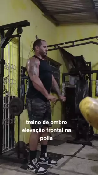 Elevação de Ombro Lateral Unilateral na Polia - Meu Treino Perfeito