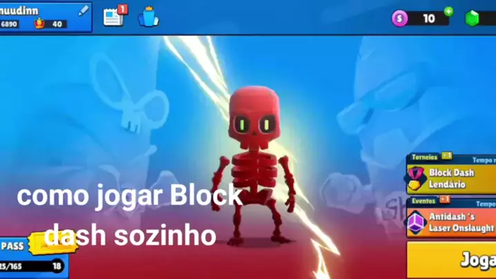 burlas do block dash lendario