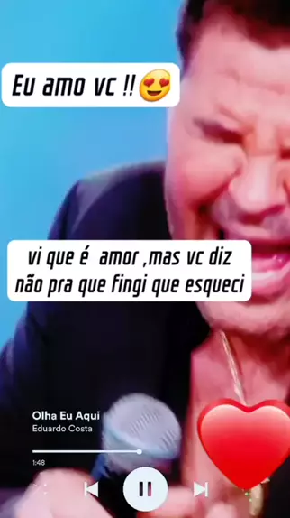 eu vou fingir que esqueci vendo voce eduardo costa