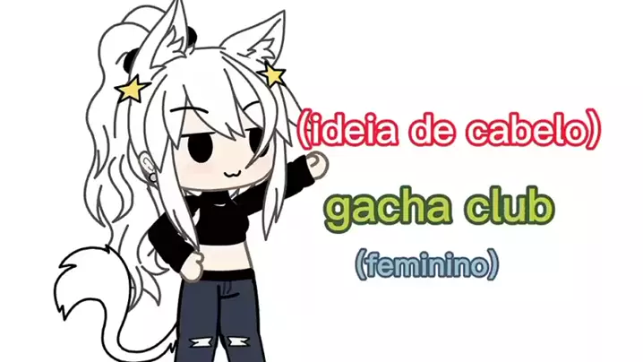 cabelo gacha life feminino