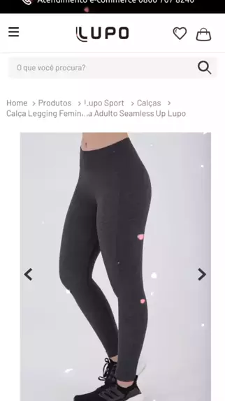 Calça Legging Leguin Legues Leg Feminina Lupo Sport Original