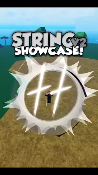 string showcase blox fruit