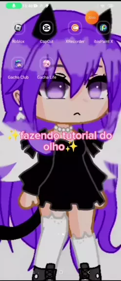 Tutorial como desenhar olho masculino do gacha (life e club ) olho