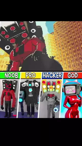 LEGO ALL Camera Man Characters Part 1 - Noob, Pro, HACKER, Skibidi To