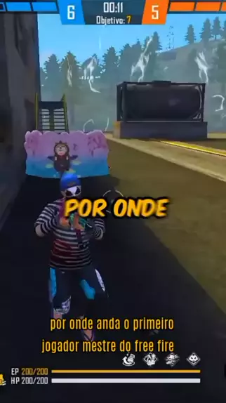 Nobru pegou mestre na nova temporada do free fire homenageando o melho