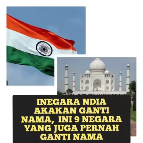 India Akan Ganti Nama Ini Negara Yg Pernah Ganti Nama India Gantinama Asia Czechrepublic