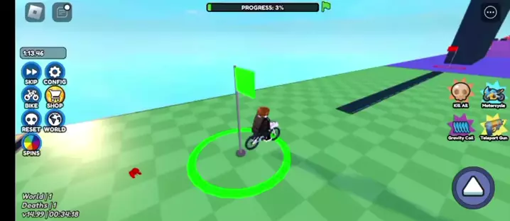 poki bike obby