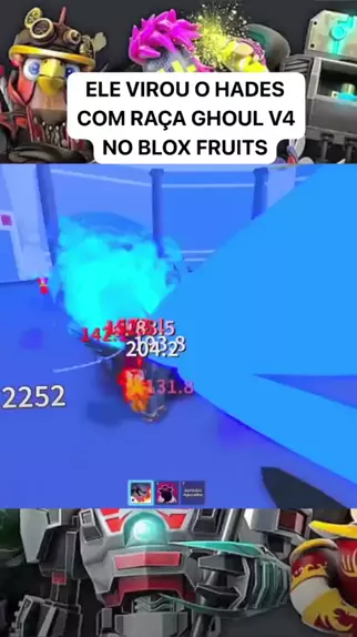 GHOUL V4 SHOWCASE  Blox Fruits 