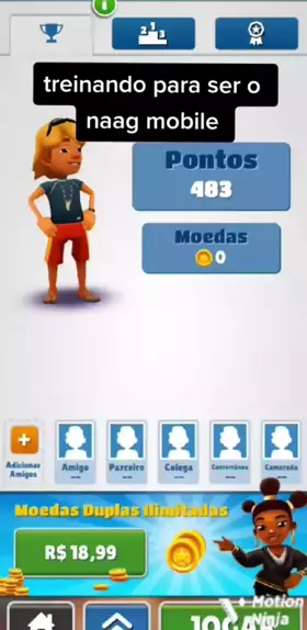 Versão VIP 1.0 😱 COMO BAIXAR o SUBWAY SURFERS 0 DELAY igual do NAAAG 