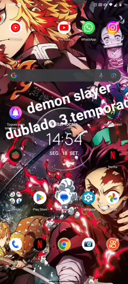 baixar demon slayer 3 temporada dublado google drive