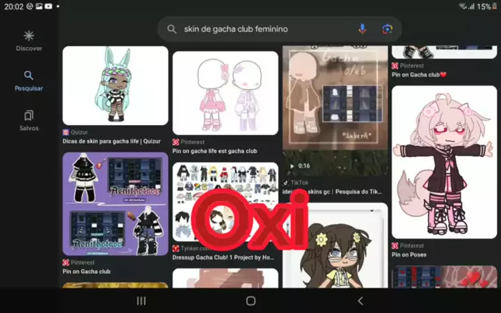 Como fazer skins bonitas no gacha life!! 