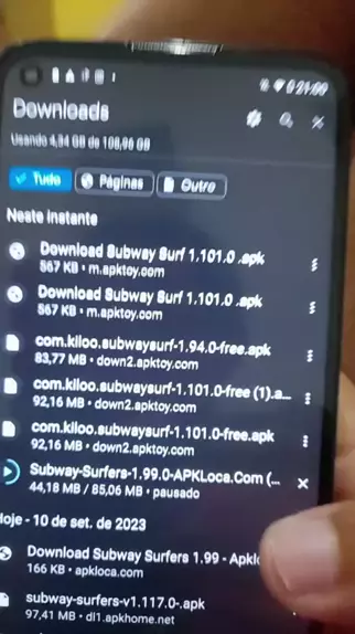 Como baixar a Versão 1.99 e a 1.101 do Subway Surfers 