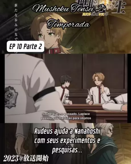 mushoku tensei 2 temporada episódio 10 dublado #mushokutensei