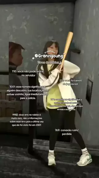 HISTORIA ROBLOXCódigo De Erro 1001 